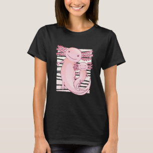 Camiseta Engraçado Axolótls Maravilhosos Andando Pet Fish L