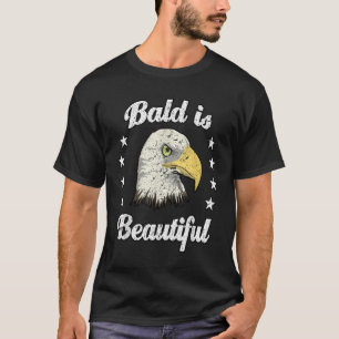 Camiseta Engraçado BALD é lindo - Presente de Dia de os pai