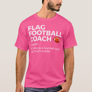 Camiseta Engraçado Bandeira - Definição de treinador de fut