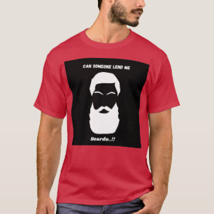 Camiseta Engraçado Barba