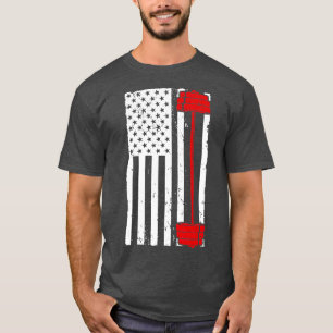 Camiseta Engraçado Barbell Art Para Homens Mulheres Elevaçã