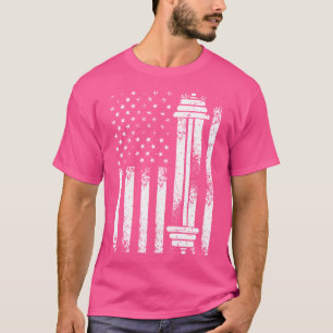 Camiseta Engraçado Barbell Art Para Homens Mulheres Elevaçã