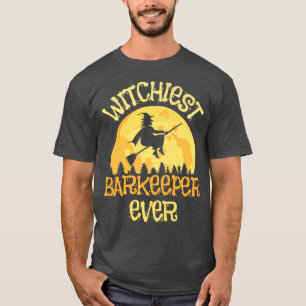 Camiseta Engraçado Barkeeper Witch Halloween Humor 3670367