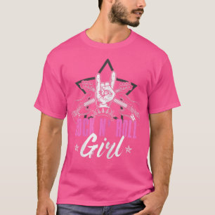 Camiseta Engraçado Bass Guitar Lover Graphic Women and Girl