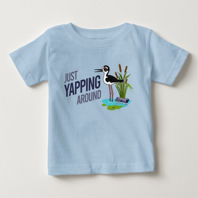 Camiseta Engraçado Bater Em Torno Da Estilha Negra (Frente)