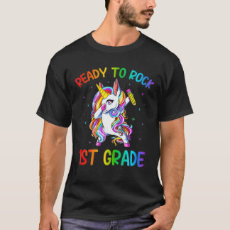 Camiseta Engraçado Batida De Unicórnio Pronta Para Balançar