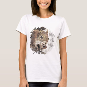 Camiseta Engraçado, bem-vindos ao Nuthouse, Esquilo, Animal