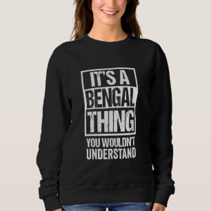Camiseta Engraçado Bengala Mãe Pai Citação É Um Gato Bengal