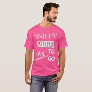 Camiseta Engraçado Biden Sniffy Joe Tem Que Ir Novamente