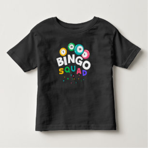 Camiseta Engraçado Bingo Team Jogo Humor
