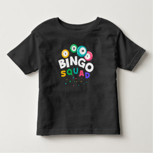 Camiseta Engraçado Bingo Team Jogo Humor