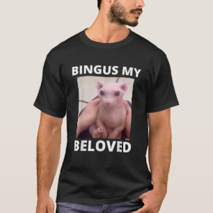 Camiseta Engraçado Bingus Meu Amado Sphinx Cat Bingus