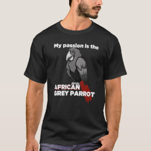Camiseta Engraçado Birdwatcher Tee Minha Paixão É O Gr Afri