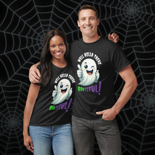 Camiseta Engraçado, Boo Bonito! Fantasma de Winking Fofo