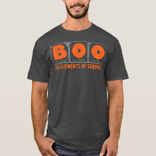 Camiseta Engraçado Boo Elements of Surprise Science Teacher