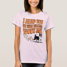 Camiseta Engraçado Borda Collie Herding Shep Design