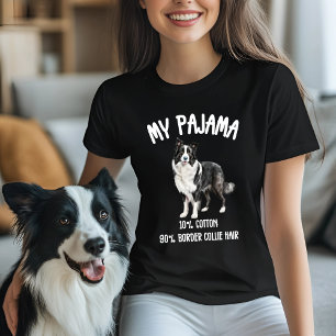 Camiseta Engraçado Border Collie Pajama