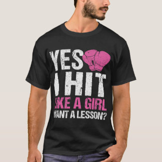 Camiseta Engraçado Boxer Garotas Engraçadas Sim Eu Acertei 