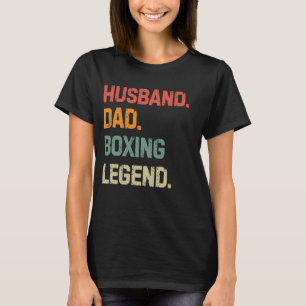 Camiseta Engraçado boxing Pai capa legenda do pai