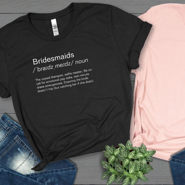 Camiseta Engraçado Bridesmaids define a proposta das dançar (Criador carregado)