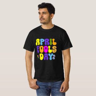 Camiseta Engraçado Brincadeira do Dia da Bobagem para Crian
