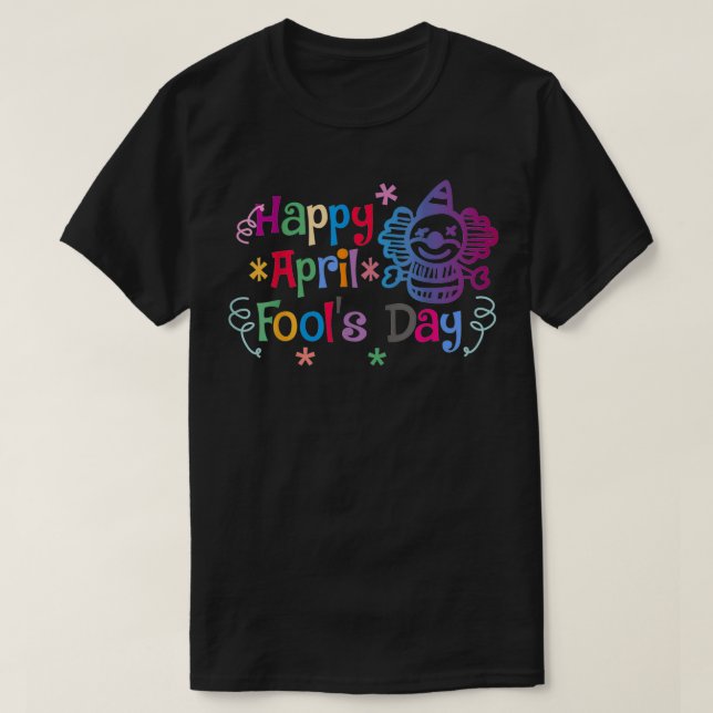Camiseta Engraçado Brincadeiras do Dia da Pena de abril (Frente do Design)