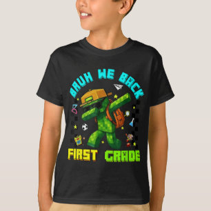 Camiseta Engraçado Bruh Nós Voltamos Para O 1º Ano Dabbing 
