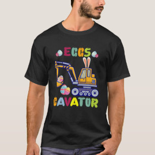 Camiseta Engraçado Caça De Ovos De Páscoa De Eggscavator Pa