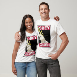 Camiseta Engraçado Cacatua Cockatoo - Arte de Aves