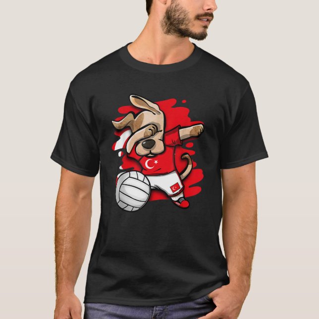 Camiseta Engraçado Cachorro Cachorro Turquia Vendedores de  (Frente)