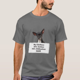 Camiseta Engraçado Cachorro Chihuahua