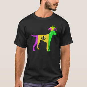 Camiseta Engraçado Cachorro Dalmaciano Lover Mardi Gras