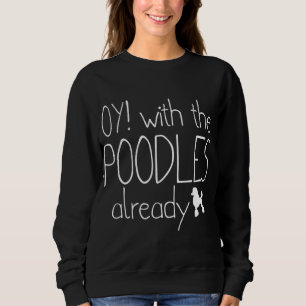 Camiseta Engraçado Cachorro de Poodle Dons. Com O Poodle