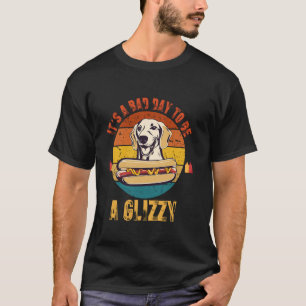 Camiseta Engraçado Cachorro Glizzy É Um Humor De CHURRASCO 
