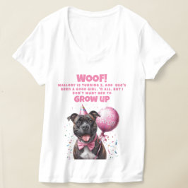 Camiseta Engraçado Cachorro Personalizado Mãe