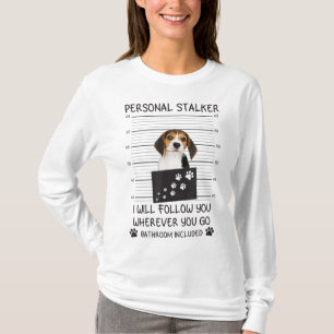 Camiseta Engraçado Cachorro Que Passa Por Cachorro Pessoal 