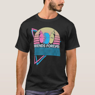 Camiseta Engraçado Cachorro Quente Trazendo Amigos Para Sem