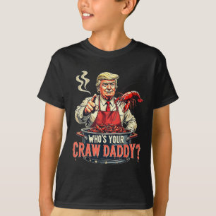Camiseta Engraçado Cajun ferve mariscos E Seu Crawaddy