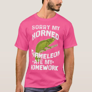 Camiseta Engraçado Camaleão Chorão Mãe Pai Guardião Réptil