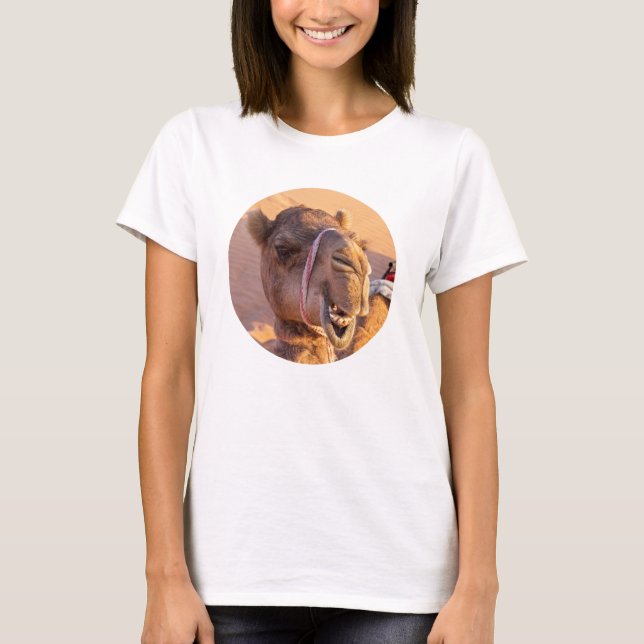 Camiseta Engraçado Camel (Frente)