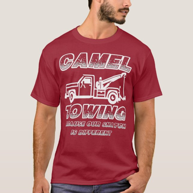 Camiseta Engraçado Camel De Condutor De Boas-Feiras (Frente)