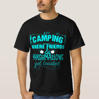 Camiseta Engraçado Camping Dizendo