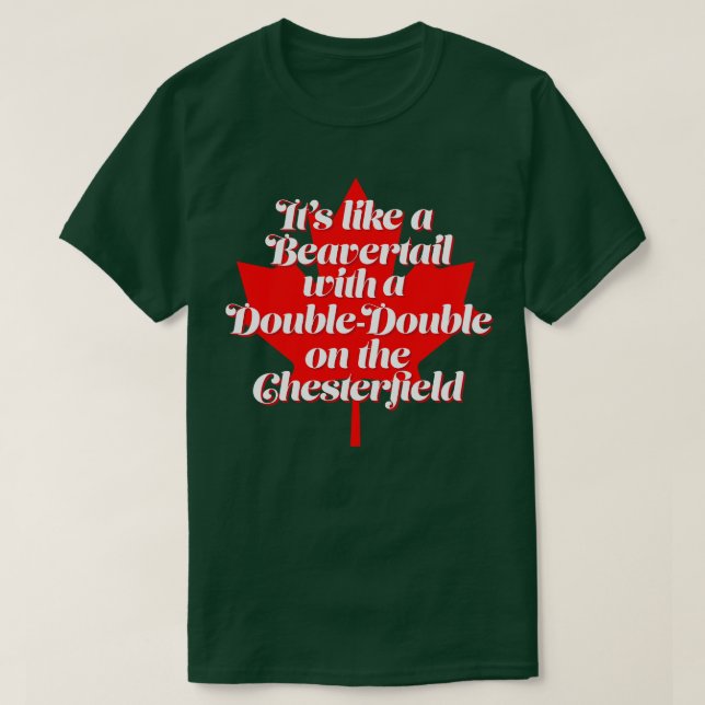 Camiseta Engraçado Canadá T Design Canadian Meme (Frente do Design)