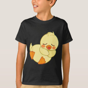 Camiseta Engraçado Cansado Como Pato Eu Amo Adoráveis Patin