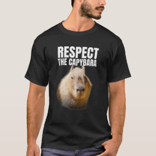 Camiseta Engraçado Capybara por Homens Mulheres Crianças Ca