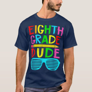 Camiseta Engraçado Cara do 8º ano Meninos do 8º ano Meninas