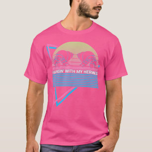 Camiseta Engraçado Caranguejo Hermit Prendendo Com Meus Her
