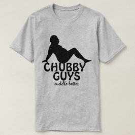 Camiseta Engraçado Caras Chubby Mais Engraçado