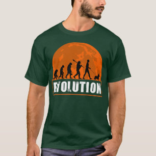 Camiseta Engraçado Cardigan Welsh Corgi Dog Evolution Of Ma