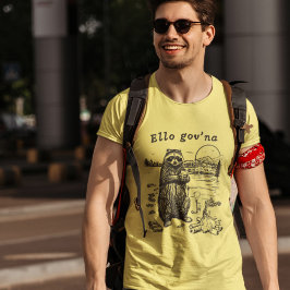 Camiseta Engraçado Cargueiro de Grelha